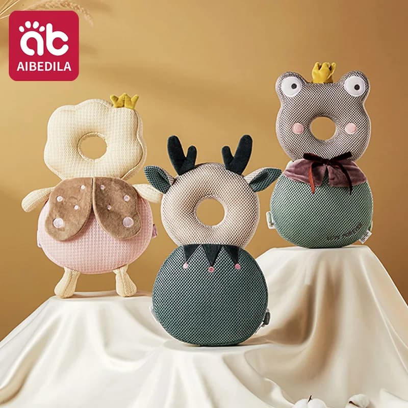 Cuscino Protettivo per la Testa del Bambino AIBEDILA, Zaino Anti-Caduta, Supporto di Sicurezza per Neonati e Bambini che Imparano a Camminare