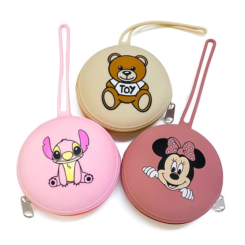 1/3/5 pz Nuovo Design Porta Ciuccio Portatile in Silicone, Custodia per Ciuccio, Clip per Ciuccio, Scatola per Ciuccio, Contenitore per Ciuccio per