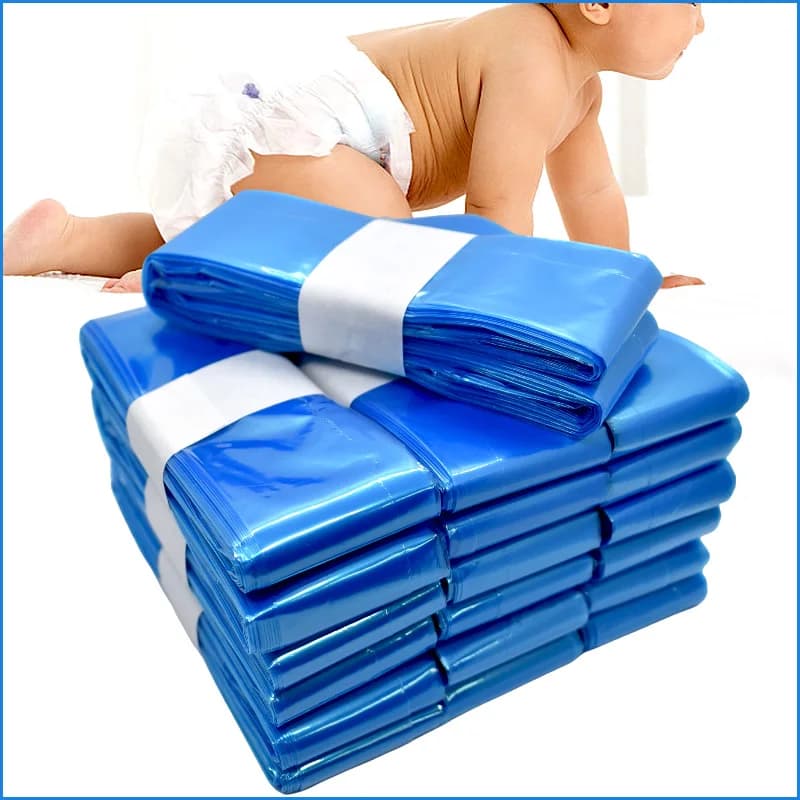 1/5/10 pezzi blu Bady pannolino secchio ricariche borse per Angelcare spazzatura per Sangenic Tommee Tippee per twist & click per genio
