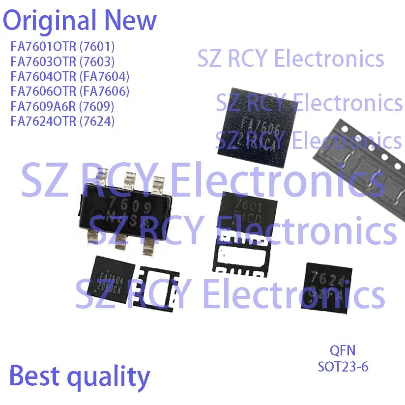 (5-10 PZ) FA7601OTR 7601 FA7603OTR 7603 FA7604OTR FA7604 FA7606OTR FA7606 FA7609A6R 7609 FA7624OTR 7624 FA7601 FA7603 CHIP IC