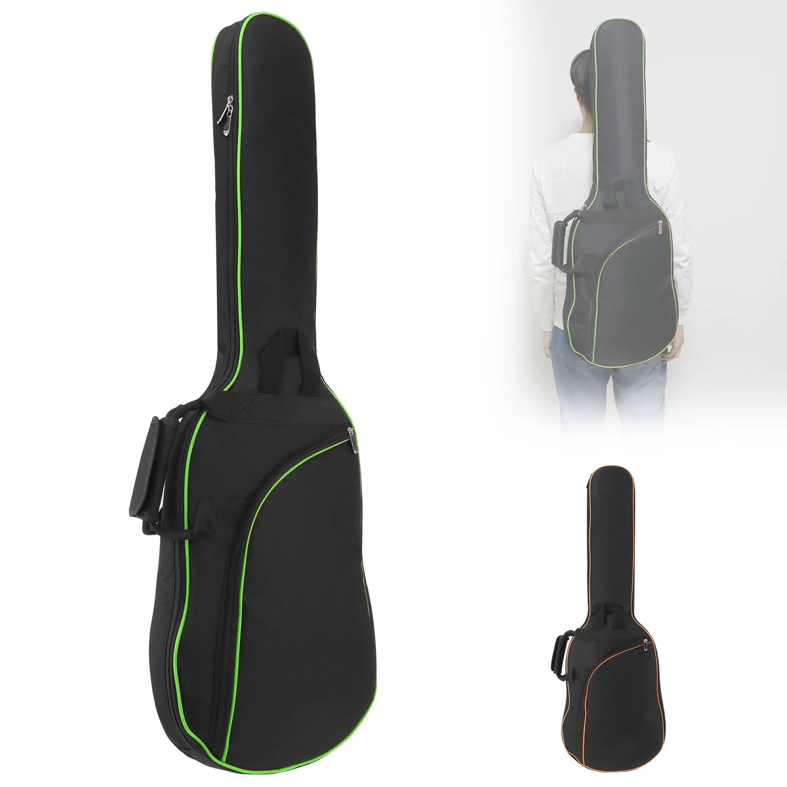39-48 pollici tessuto Oxford pad 8-10mm cotone ispessimento doppie cinghie borsa per chitarra elettrica custodia per basso elettrico, zaino con