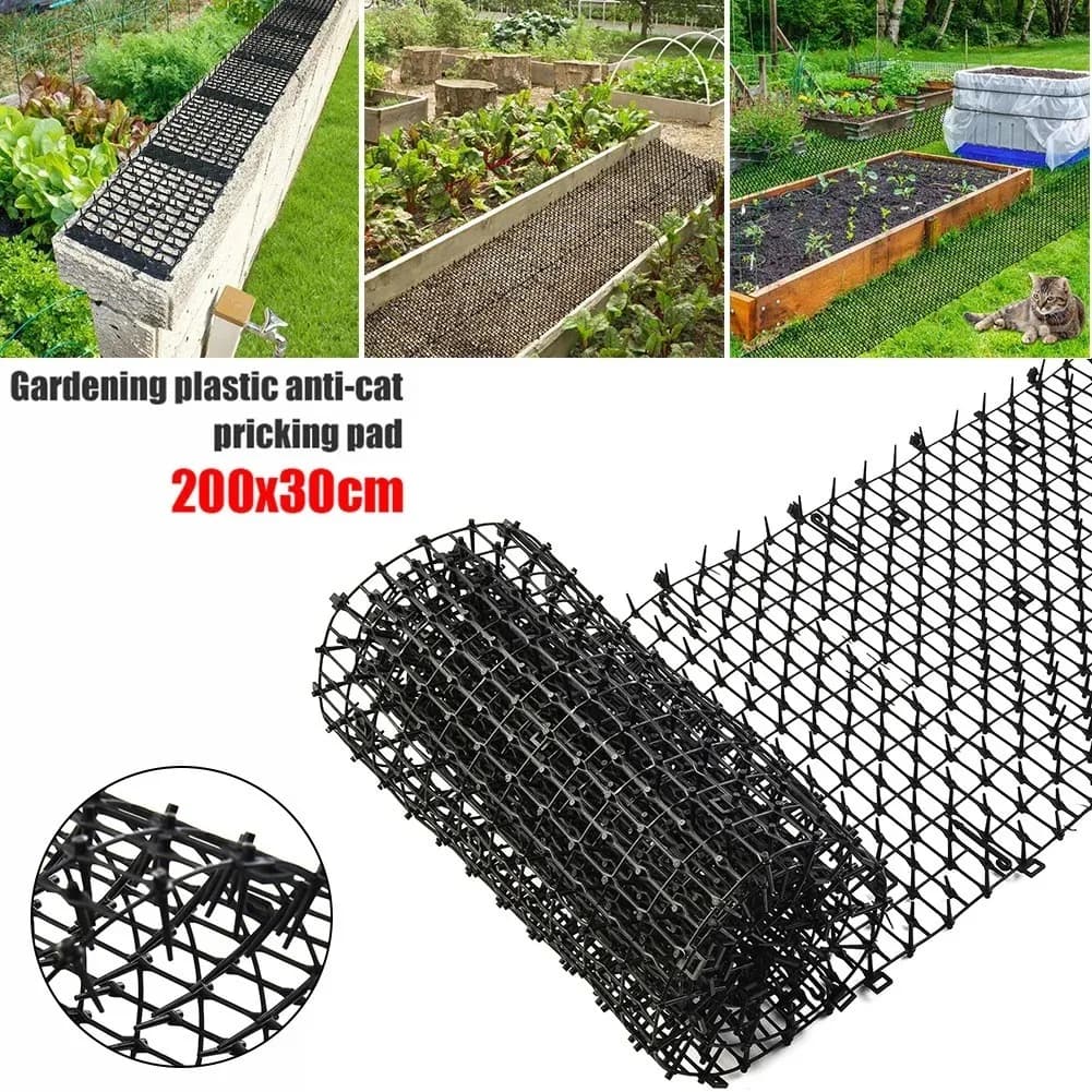 1 Pezzo di Tappetino Anti-Gatto con Punte, Repellente per Gatti, Rullo per Balcone, Rete Anti-Gatto, Dissuasore per Gatti da Giardino, Articoli per la