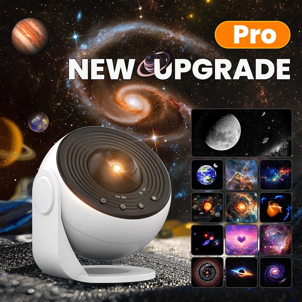 Proiettore stellare 13 in 1, proiettore planetario Galaxy per camera da letto, proiettore Aurora, proiettore luce notturna per bambini adulti