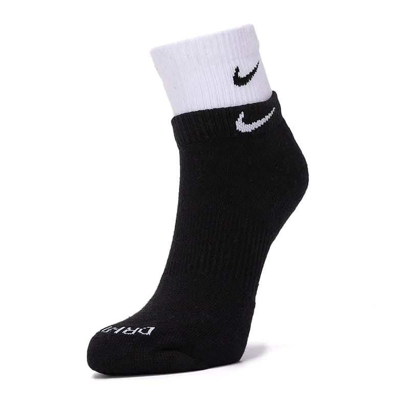 Calzini Nike da uomo e da donna per allenamento fitness, corsa, esercizio fisico, calzini casual morbidi, comodi e traspiranti, calzini a metà