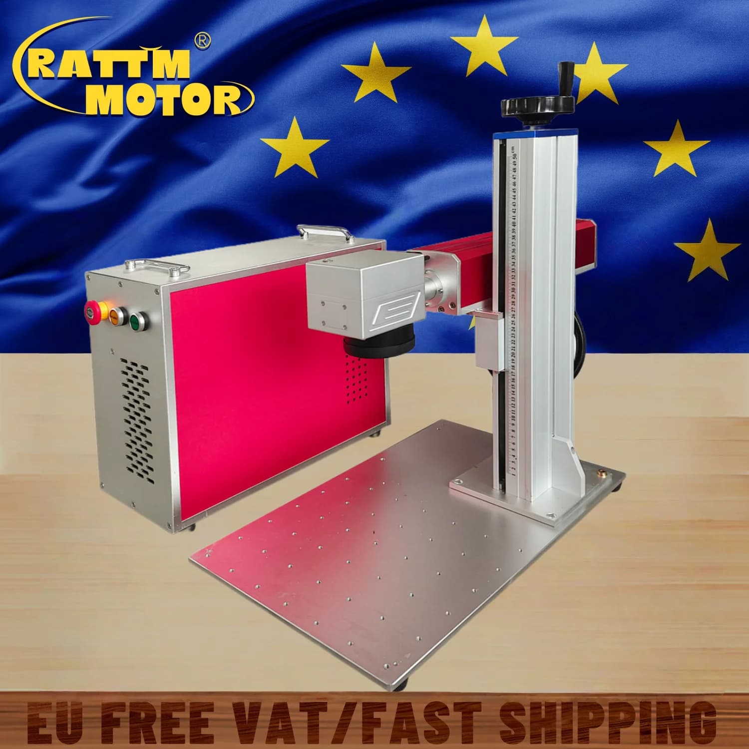 【IVA gratuita UE】 EZCAD2 Raycus JPT 30W 50W 60W MOPA M7 Macchina per marcatura laser a fibra Incisione su metallo Acciaio inossidabile Oro Argento