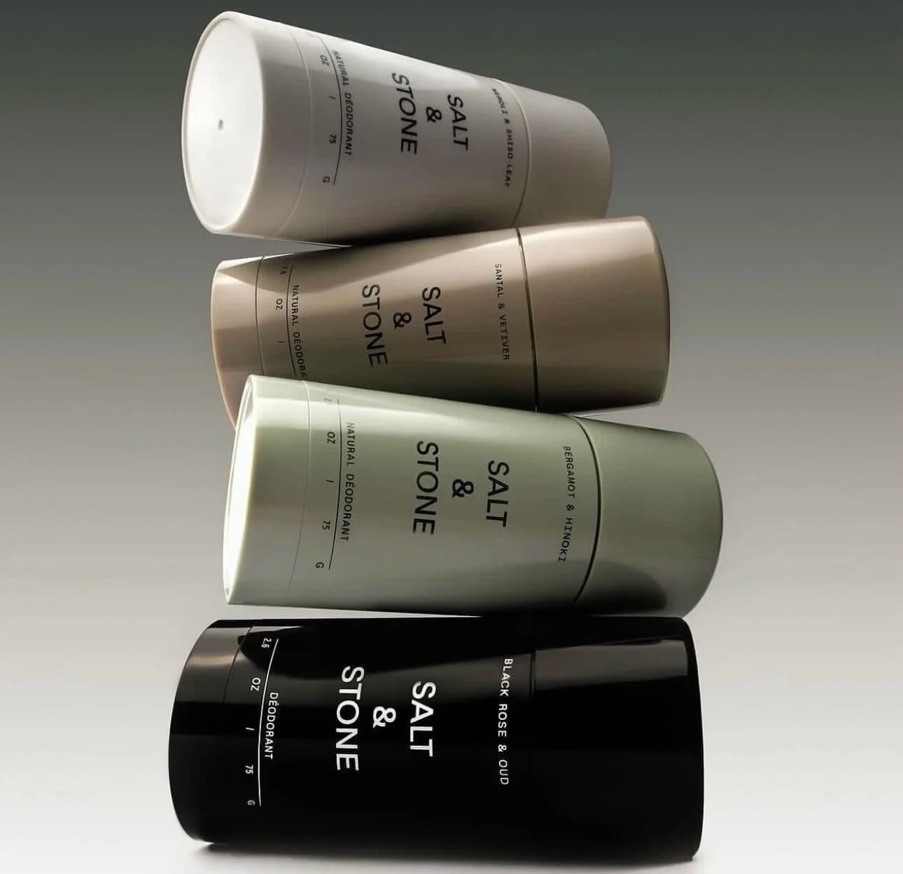 Crema Antitraspirante in Stick da 75g con Sale Minerale, Fragranza Originale Black Rose Oud, Profumo di Neroli e Basilico, Deodorante per Ascelle e