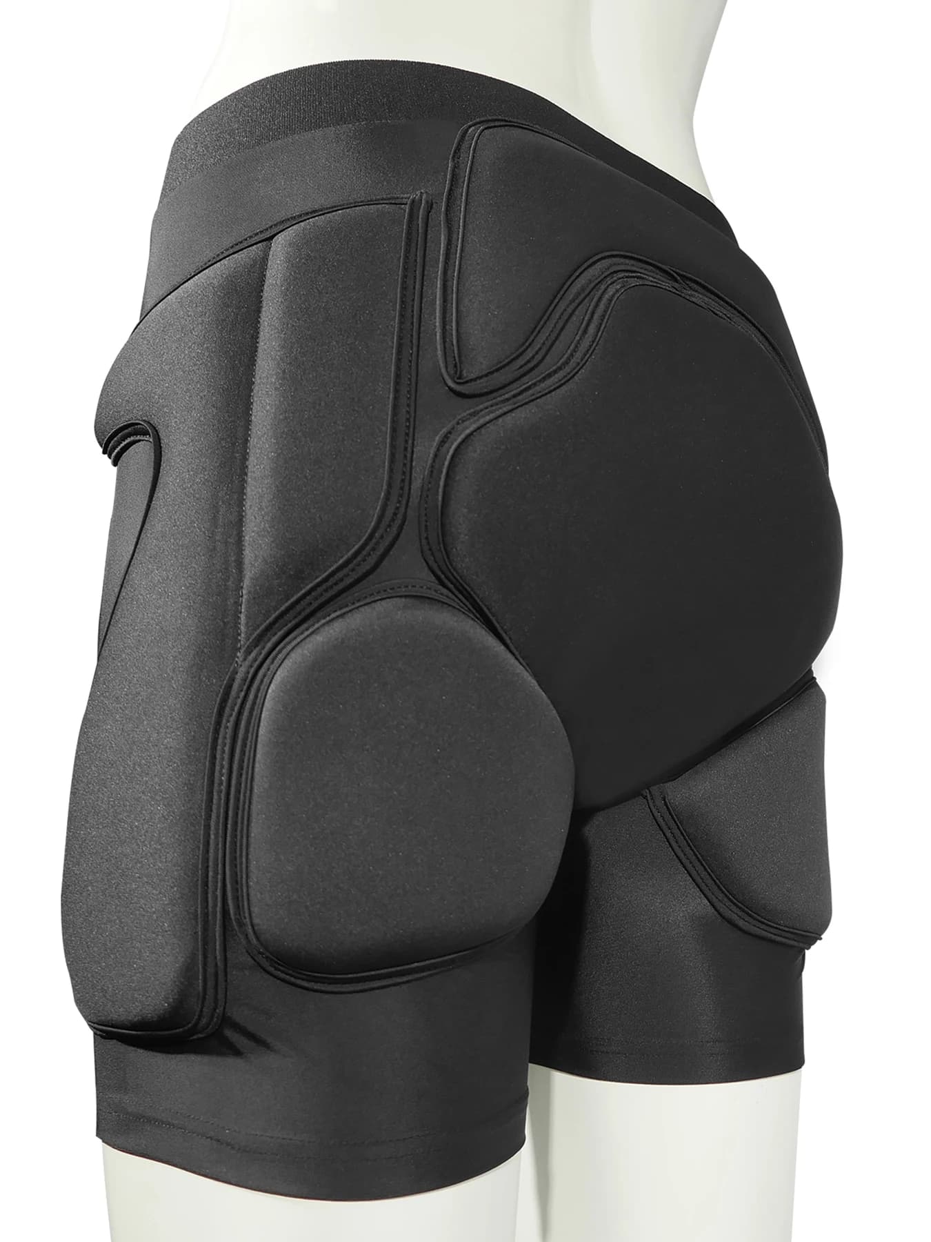 AVIVOR Pantaloncini protettivi imbottiti per snowboard, pattini e sci, protezione completa per fianchi, glutei e coccodinzoli