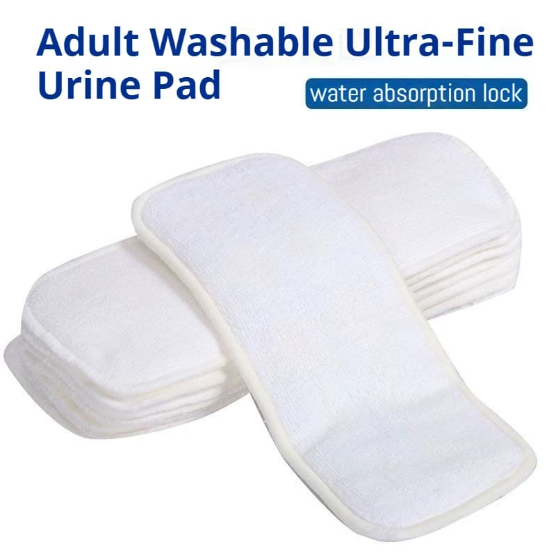 Pannolini di stoffa lavabili per anziani Assorbenti per incontinenza delle urine a prova di perdite Assorbenti Assorbimento d'acqua chiuso in cotone