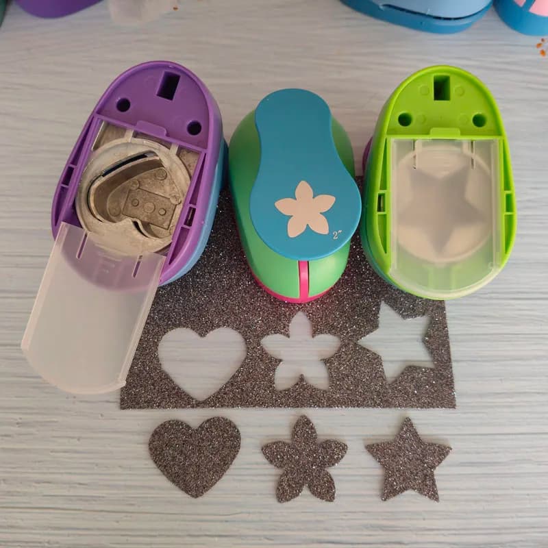 4-5 centimetri Taglierina di Carta дырол Perforatrice Cortador De Papel Cerchio Fiore Mestiere Puncher Scrapbooking Furador Perfurador Tab Punch
