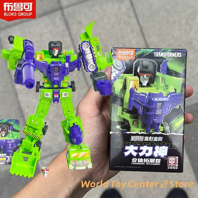 Hot Blokees Devastator Transformers Starry Edition Vol.3 Devastator Optimus Prime Megatron Bumblebee Robot blindato Blind Box Toy