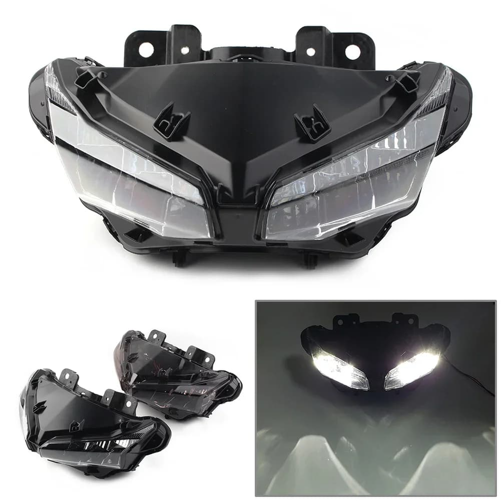 Moto Faro Anteriore Montaggio Faro di Ricambio Per Honda CBR500 CBR500R 2016-2023 CBR650R CBR650 R 2019-2021 2022 2023