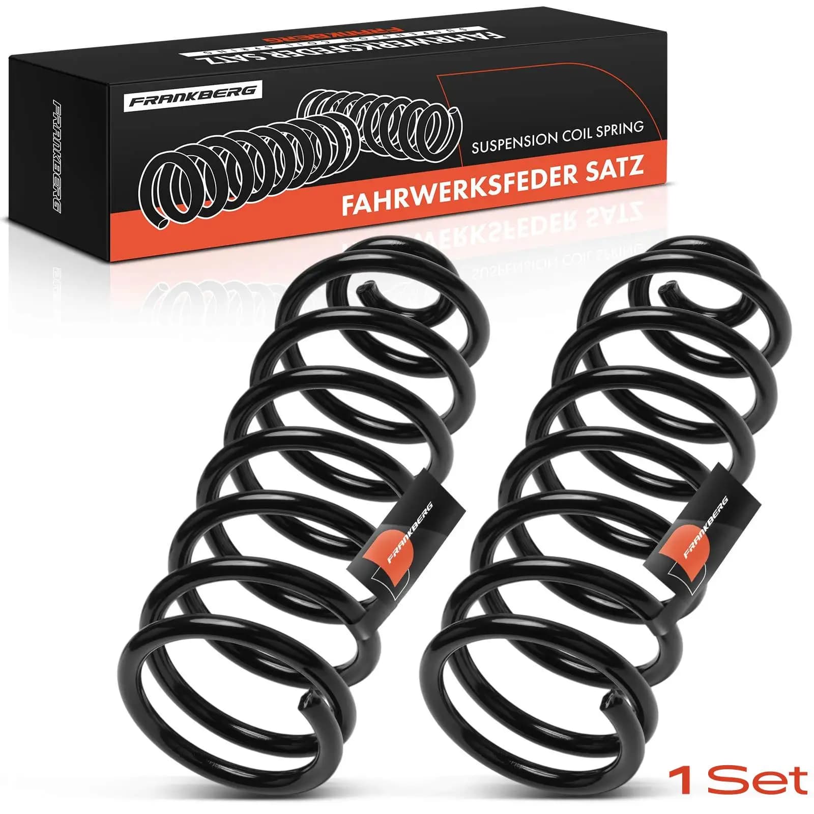 Frankberg 2x Molla per telaio Asse posteriore per Volvo 850 Kombi 855 V70 I 875 876 1993-2000 RC5476