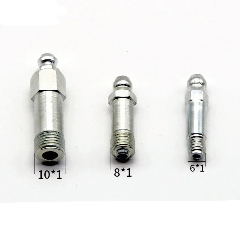 Tipo speciale del connettore della testa Zerk M6m8 del capezzolo di grasso allungato da 10 pezzi