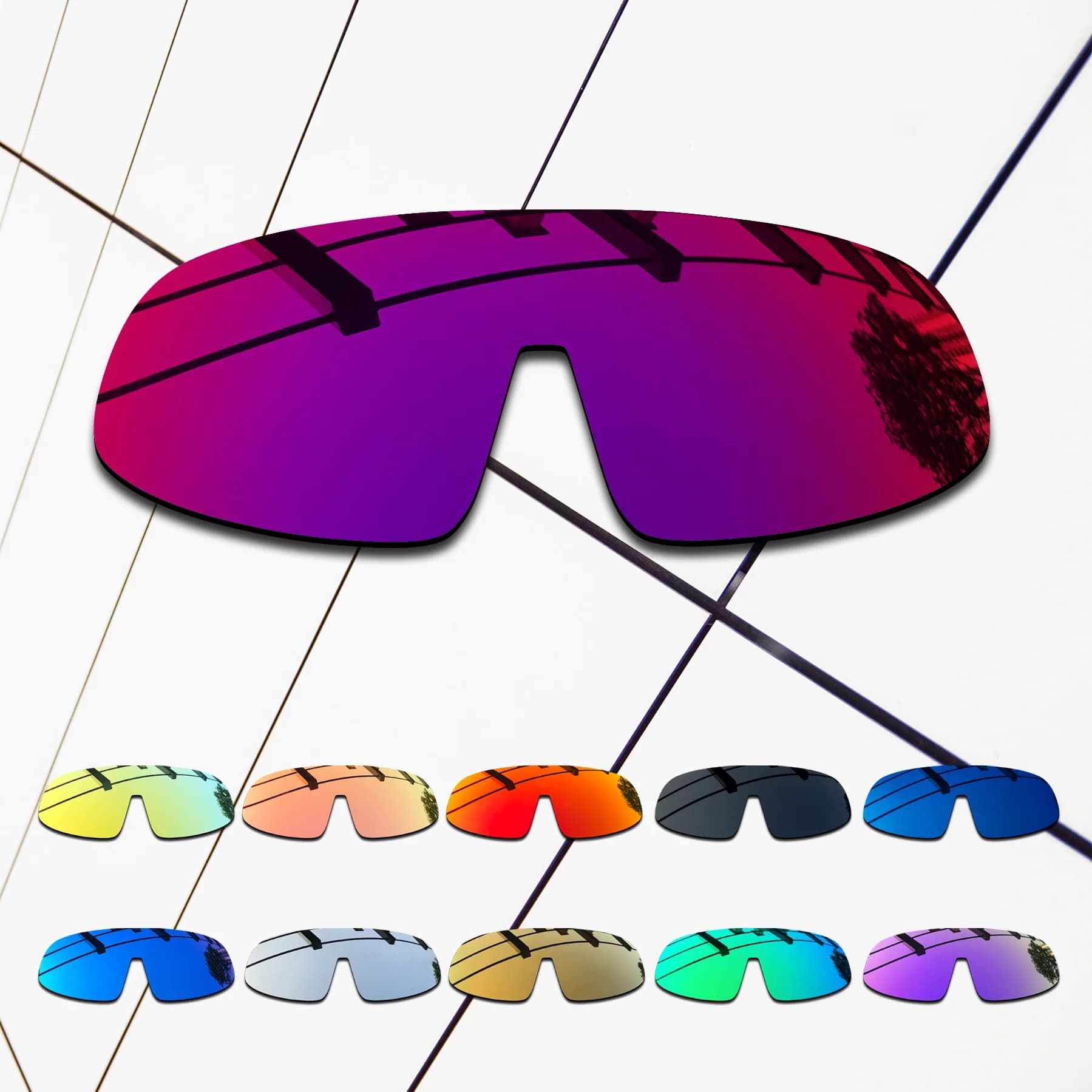Lenti di ricambio migliorate polarizzate EOS per occhiali da sole Oakley RSLV OO9484D - Scelta multipla