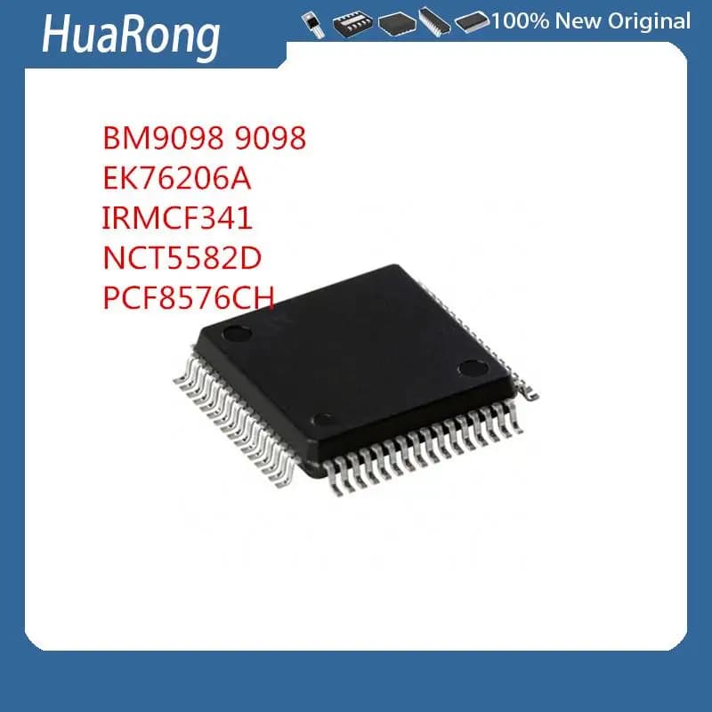 2 pz/lotto BM9098 9098 QFP-64 EK76206A IRMCF341 NCT5582D muslimate LQFP-176