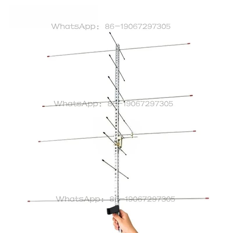 Antenna Yagi Portatile U7V4-P Dual Band ad Alto Guadagno Direzionale per Comunicazioni Radio Satellitari
