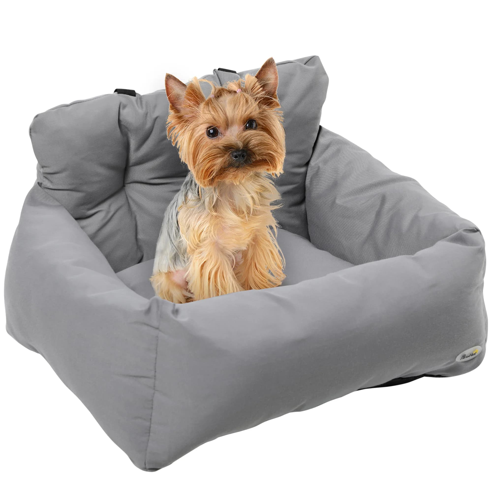 Cuscino per auto PawHut per cani, borsa per il trasporto di animali e gatti, imbottito in cotone PP, fondo spesso, sicuro e confortevole.