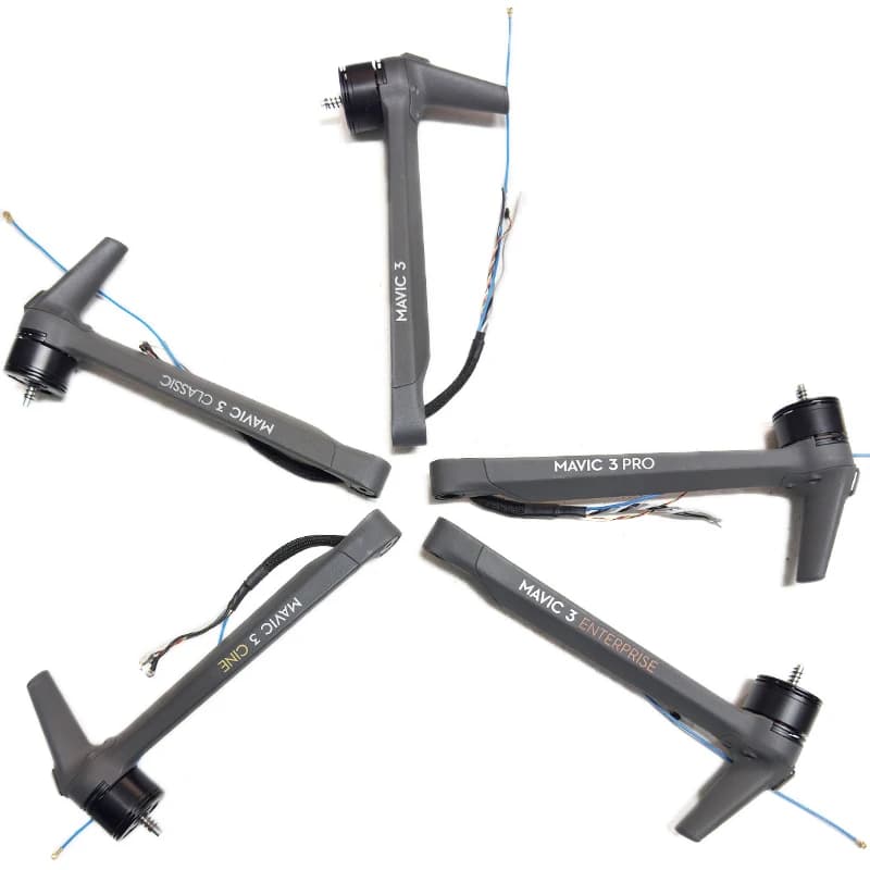 Bracci motore anteriori originali Mavic 3 per DJI Mavic 3/Classic/3E/3T/3 Pro/3 CINE Enterprise Braccio posteriore sinistro/destro con motore testato