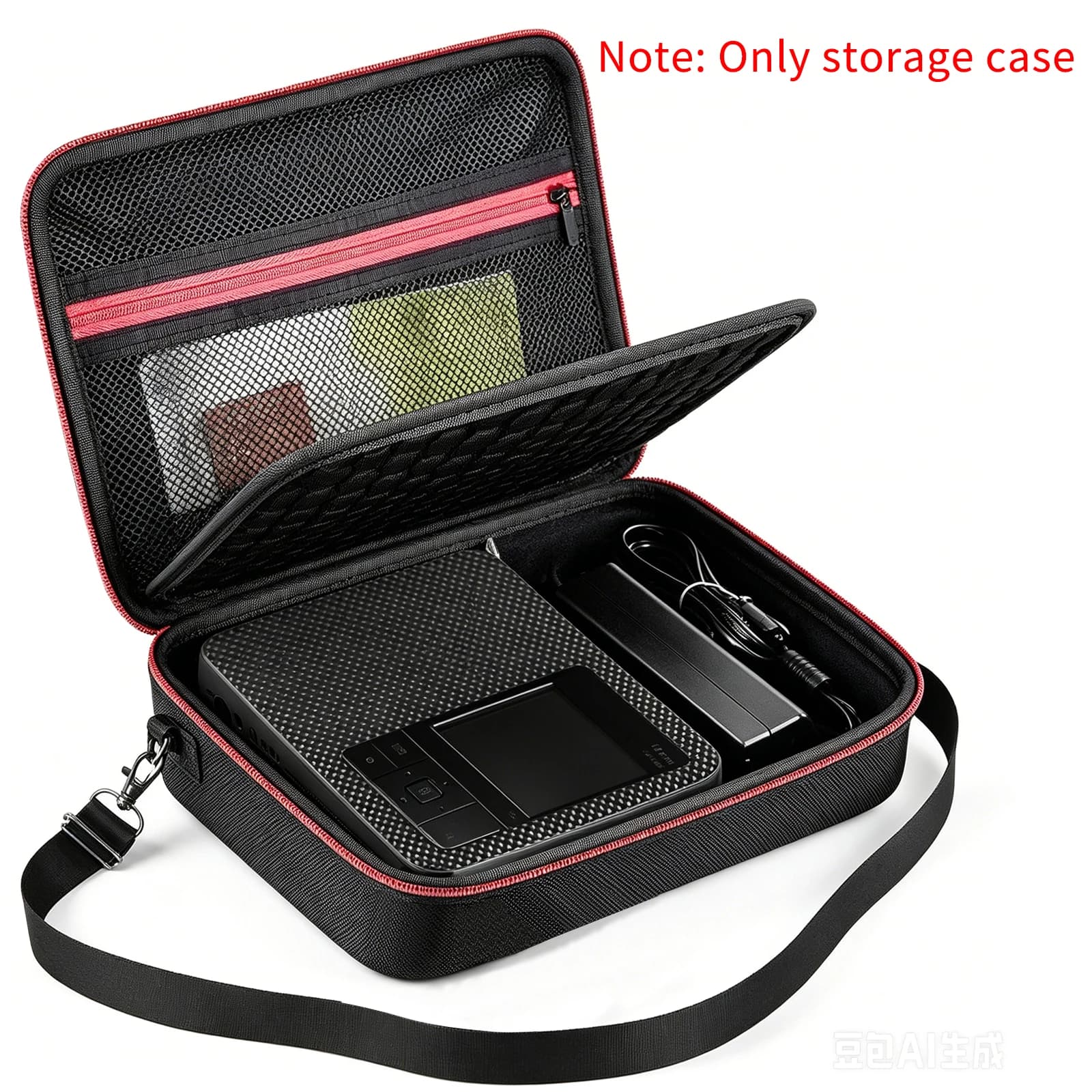 Custodia compatibile con stampante fotografica compatta wireless Canon SELPHY CP1300/ CP1200/ CP1500 e set di inchiostro/carta a colori - Borsa