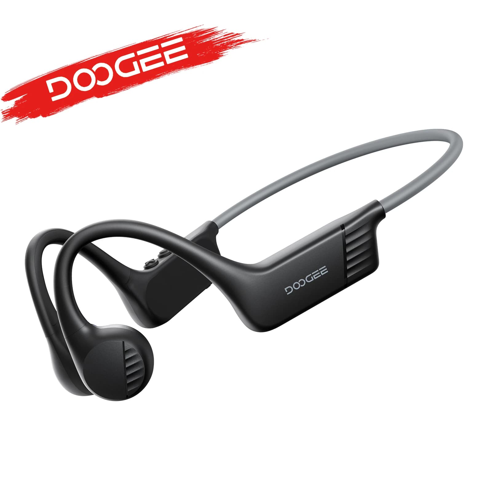 Cuffie a conduzione ossea DOOGEE BoneBeat Run per sport all'aperto, auricolari wireless open-ear, Bluetooth 5.4, impermeabili, per musica e chiamate