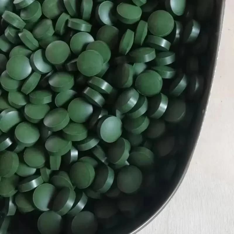 100/500/1000 pz compresse di spirulina ad alta purezza spirale alghe arricchimento preferito animali cibo pesce cristallo gamberetti rossi cibo per