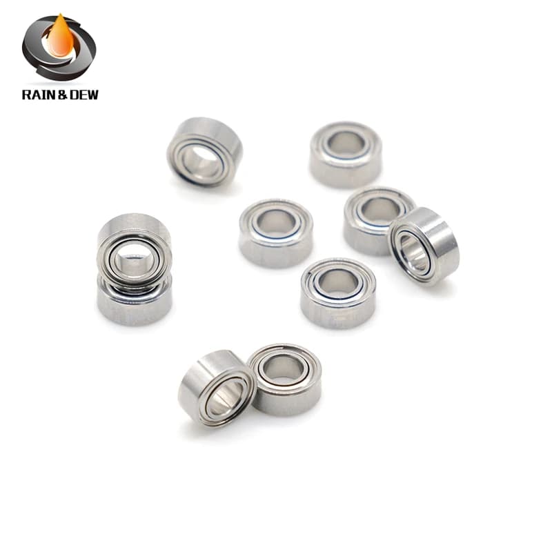 10 pezzi di cuscinetti a sfera in acciaio inossidabile SMR74ZZ 4X7X2.5mm ABEC-9 3x8x4 5x13x4 4x9x4 8x16x5 8x22x7 10x18x5 10x20x5 mm