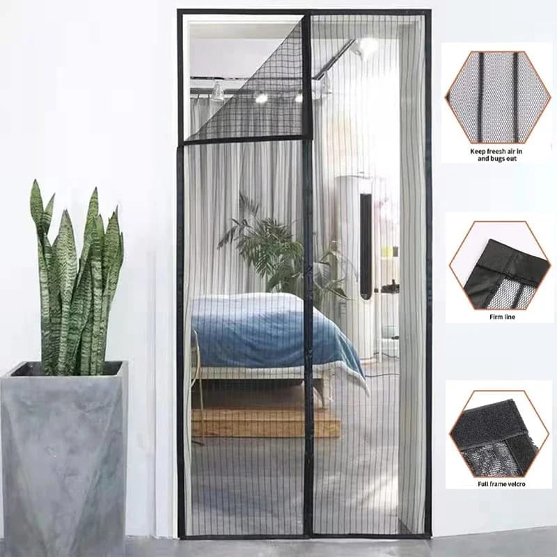 Hot Summer Magnetic Mosquito Net Door Anti Mosquito Insect Fly Bug tende chiusura automatica porta per zanzariera porta cucina
