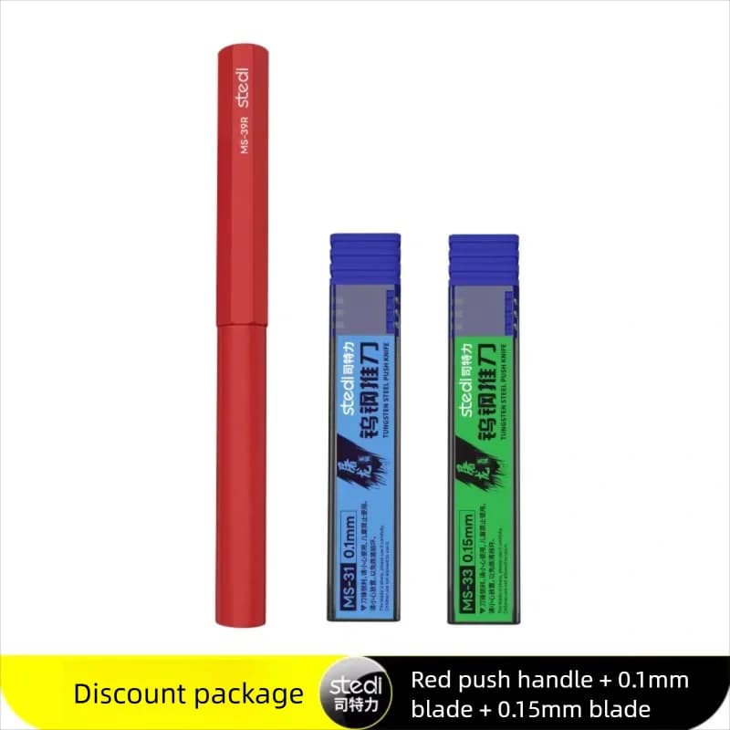 Set di Scalpelli per Modellismo Stedi, Coltello da Incisione di Precisione, Kit Sconto Speciale per Modellismo GD e Strumenti Fai-da-Te