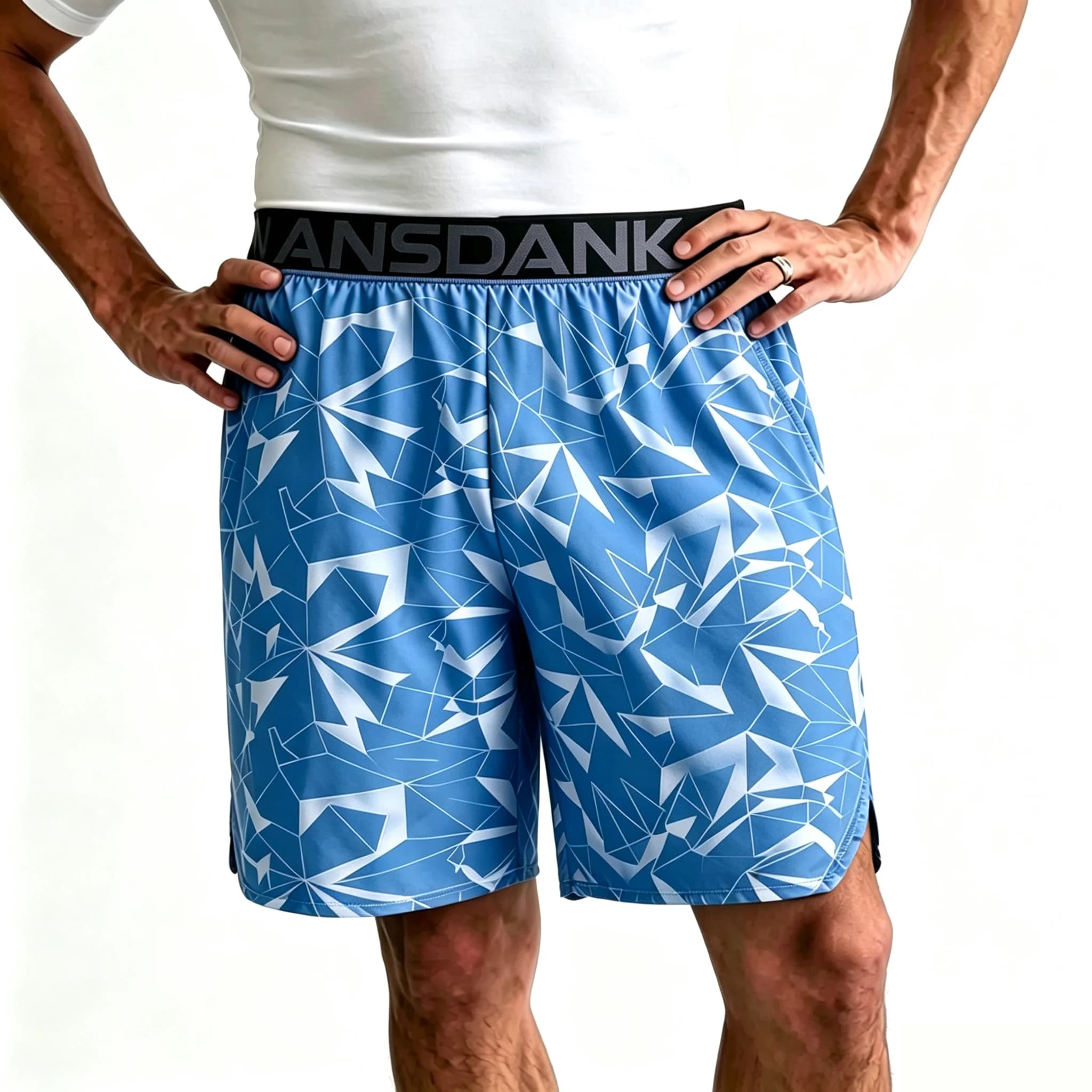 Pantaloncini Casual da Uomo Estivi Stampati Morbidi, Shorts da Palestra e Spiaggia, Abbigliamento Maschile, Joggers alla Moda, Pantaloncini Corti da