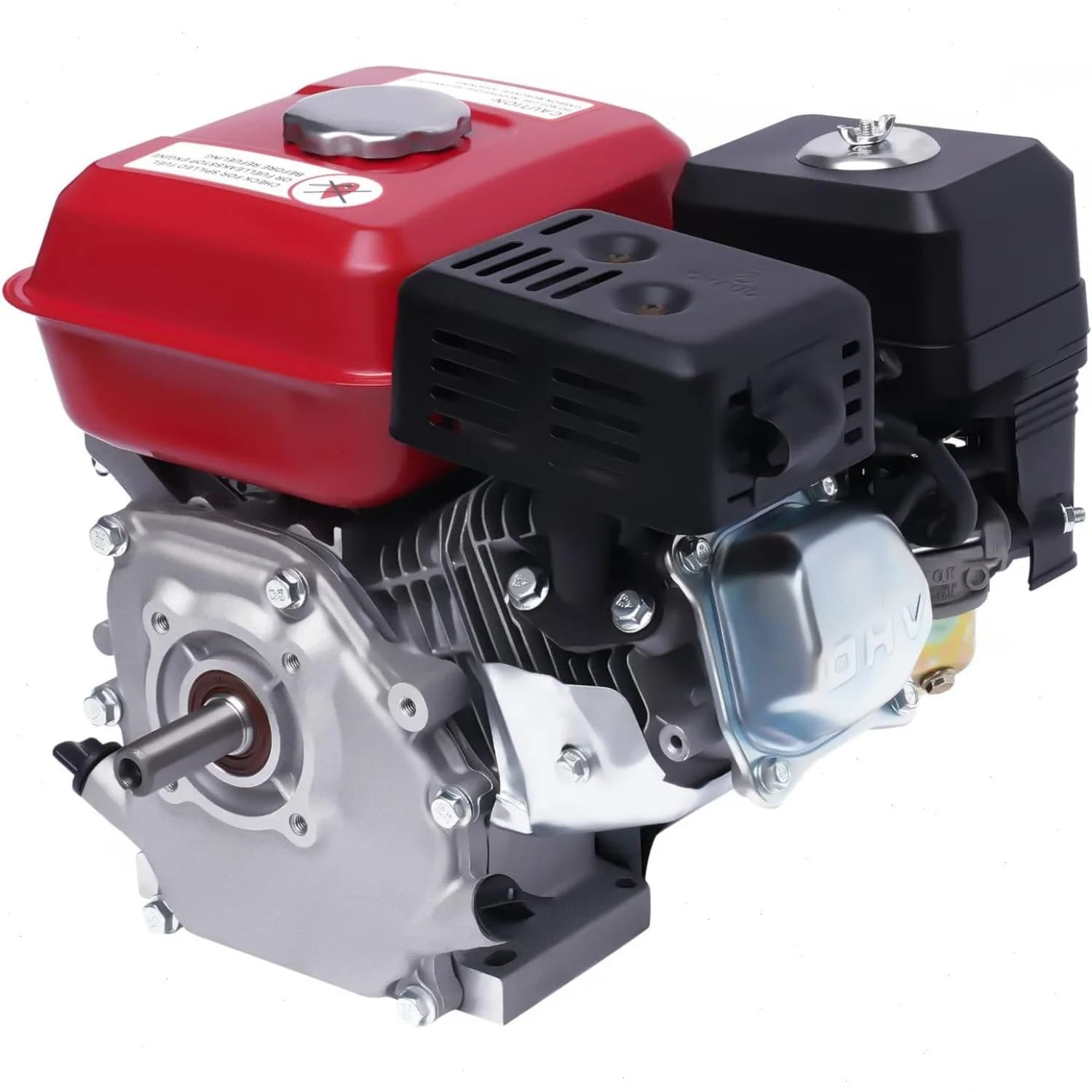Generatore Diesel 4000W, Motore a Benzina 4 Tempi, Motore per Kart, Motore di Trasmissione 7.5 HP 212CC con Spegnimento Automatico per Basso Livello