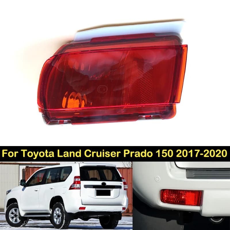 DECHO fendinebbia posteriore per Toyota Land Cruiser Prado 150 2017-2020 paraurti posteriore fendinebbia fendinebbia fendinebbia luci freno