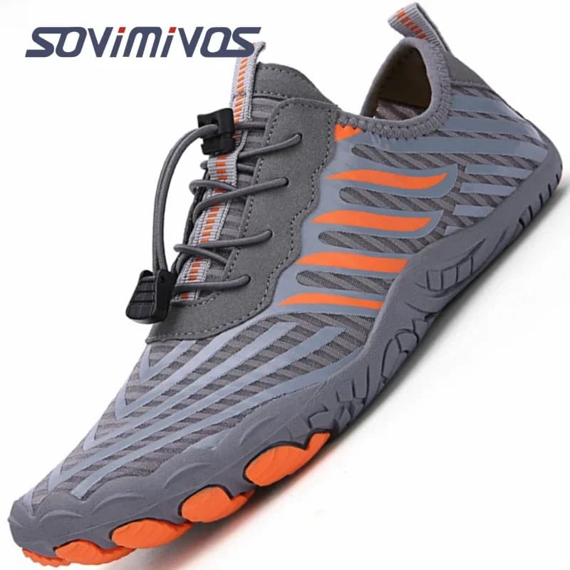 Scarpe da corsa da pista da uomo, scarpe da ginnastica leggere a goccia Zero a piedi nudi, scarpe minimaliste da passeggio all'aperto antiscivolo per