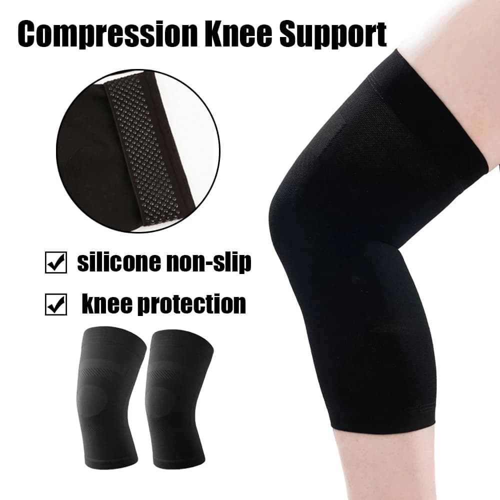 XZ 1 paio di supporto per ginocchio a compressione menisco stabilizzazione sportiva tutore articolare per uomini e donne basket Badminton Protector
