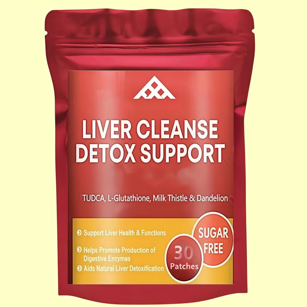 Cerotti Detox al Cardo Mariano per la Pulizia del Fegato - Aiutano a Depurare, Disintossicare e Purificare il Fegato, Design Transdermico, Spedizione