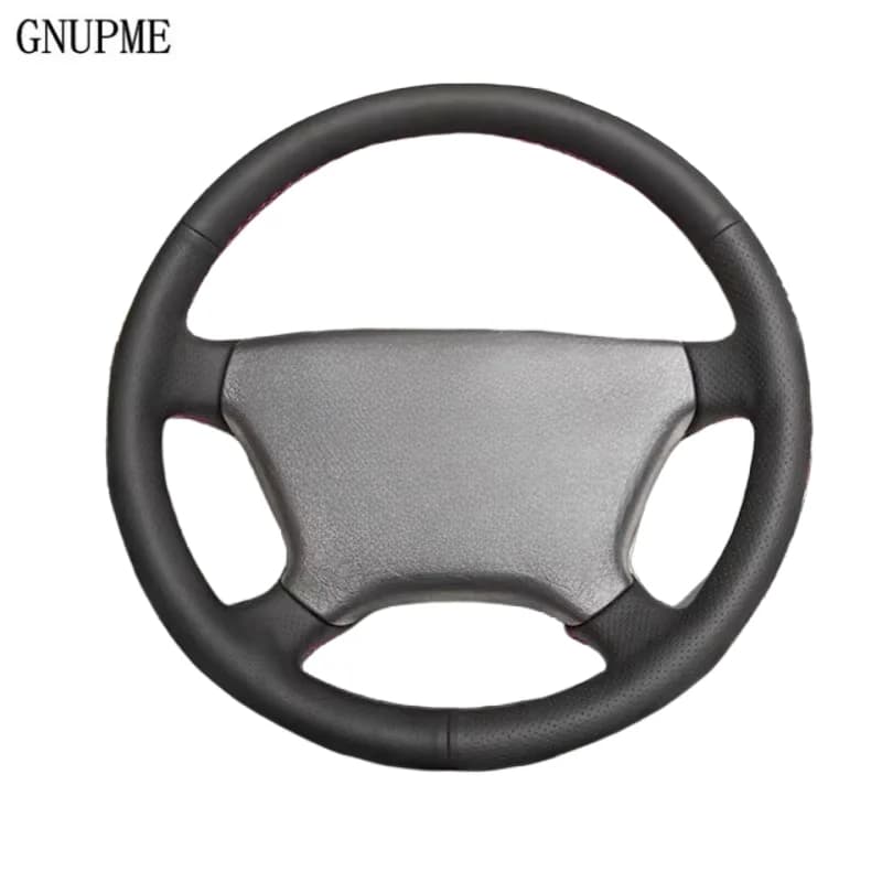 Coprivolante per auto in pelle microfibra personalizzato per Mercedes Benz classe C W202 classe CL C140 classe E W210 involucro sterzo Avant