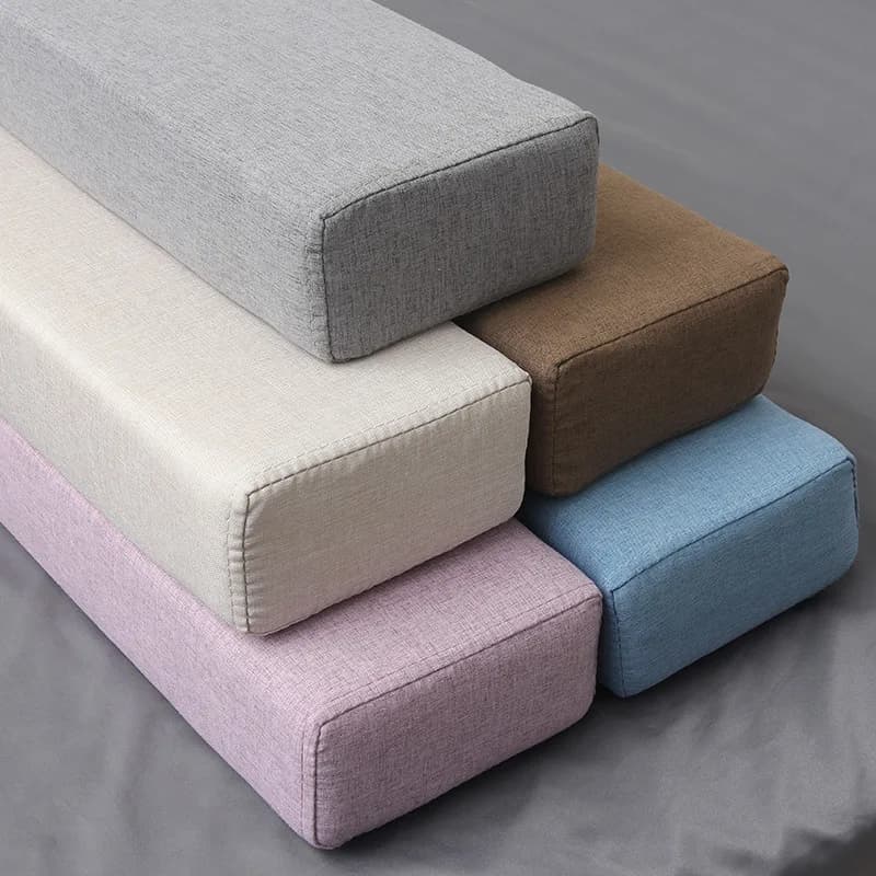 Prolunga per materasso Letto GapSpace Filler Cuscino per testiera tra testiera Materasso o parete Schiuma ad alta densità con rivestimento rimovibile