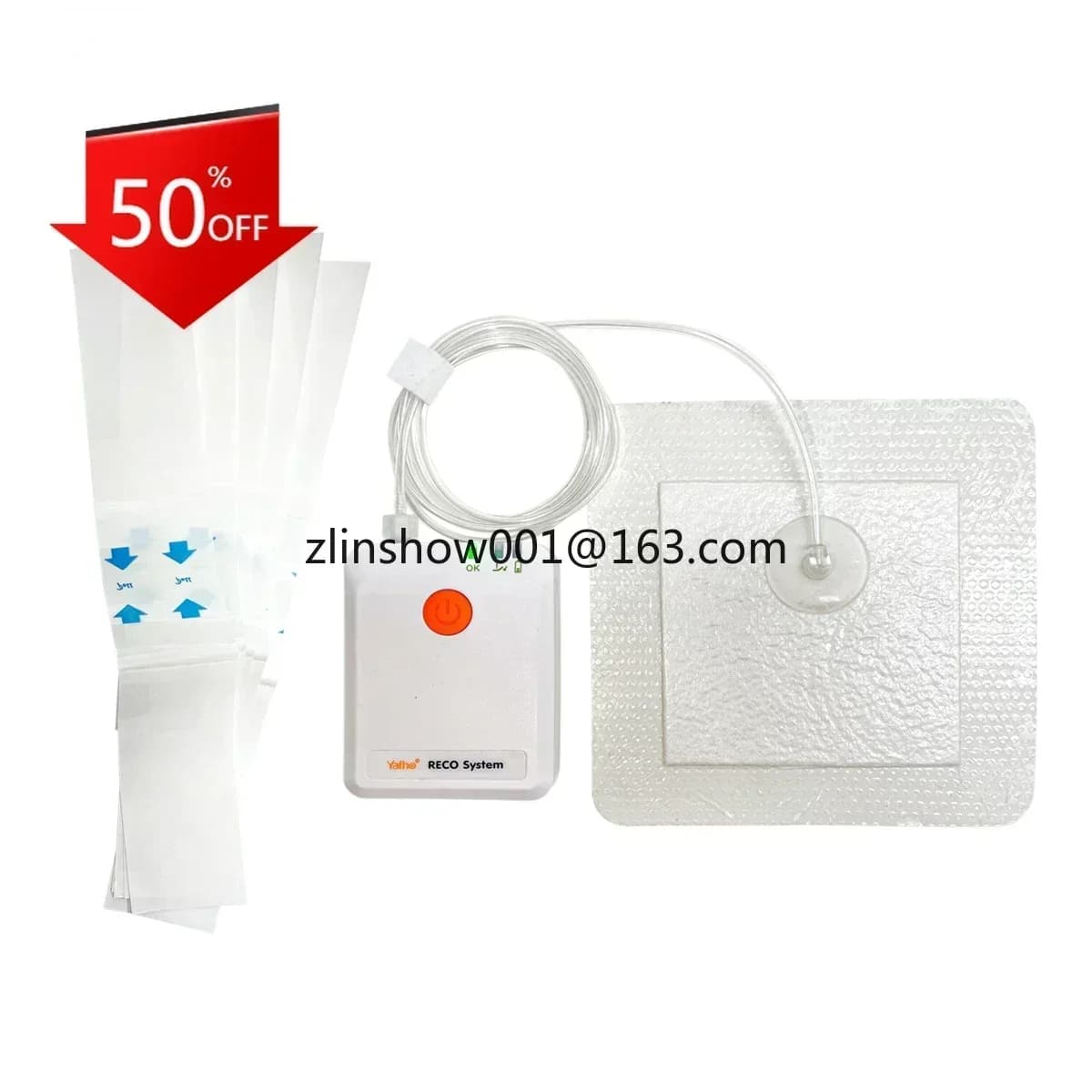 usa e getta Pompa leggera e portatile con sistema RECO NPWT 15X20 20X20 20X25CM