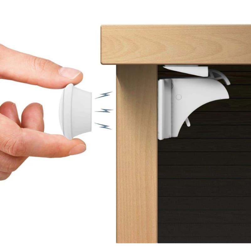 Nessun trapano, nessun attrezzo richiesto-le nostre serrature magnetiche di sicurezza per bambini sono facili da installare e perfette per armadi e