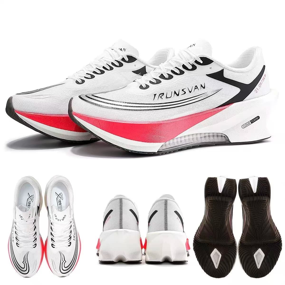 IRUNSVAN Flydye GT3.0 Scarpe da corsa per maratona, scarpe da corsa traspiranti e comode, scarpe sportive casual per uomo e donna166