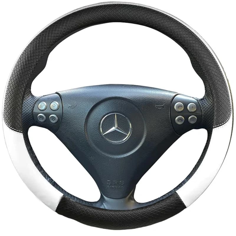 Coprivolante per auto in pelle microfibra per Mercedes Benz Classe C W203 Classe SLK R171 2004-2008 Accessori auto