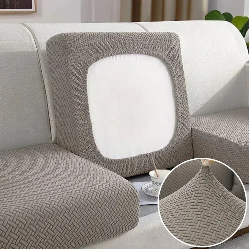 Coprisedile per divano jacquard spesso Copridivano elastico Copridivano protettivo per divano Fodera per cuscino per divano rimovibile antipolvere