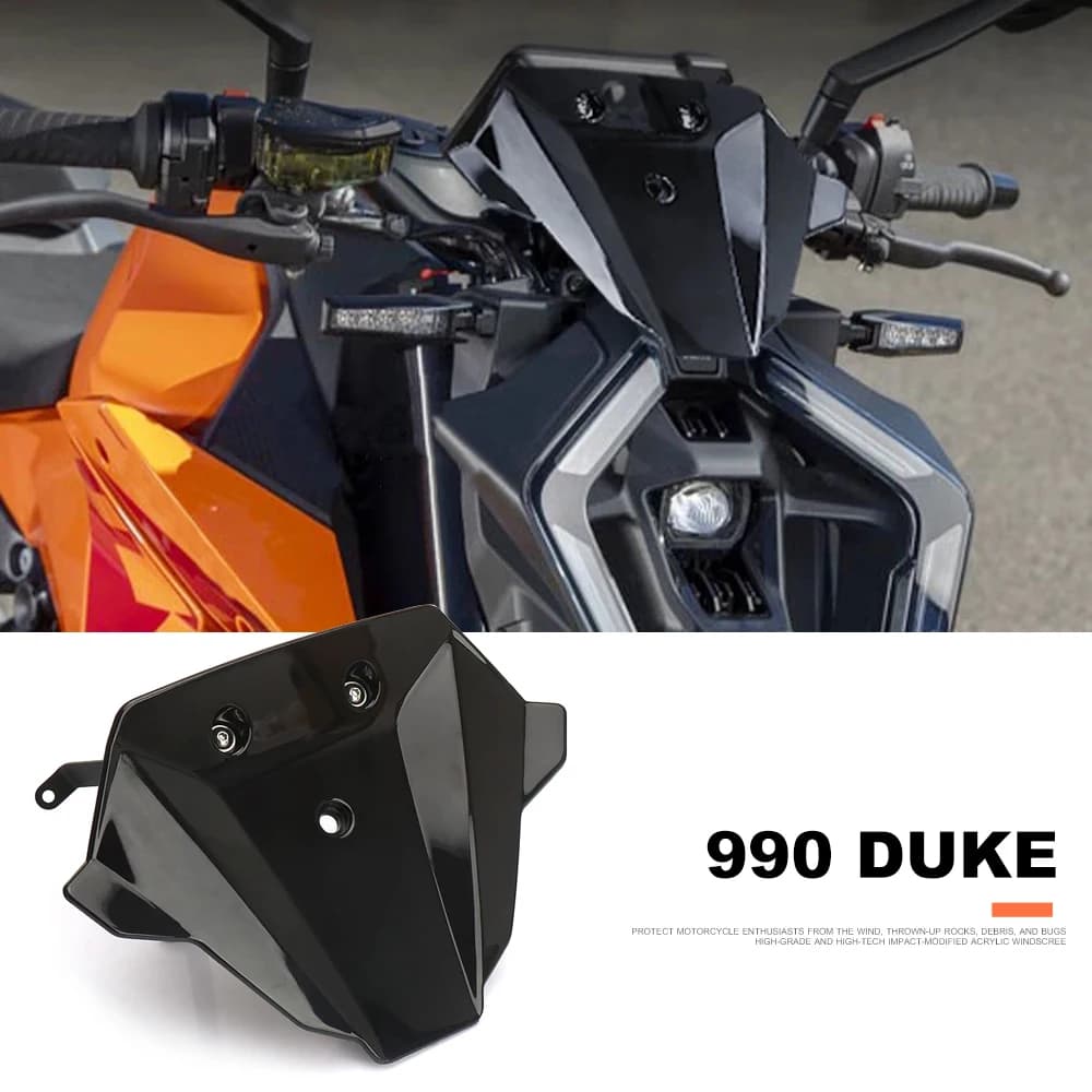 Accessori Moto 990 Duke 2025 2026: Estensione Parabrezza, Spoiler, Deflettore Vento per 990 DUKE