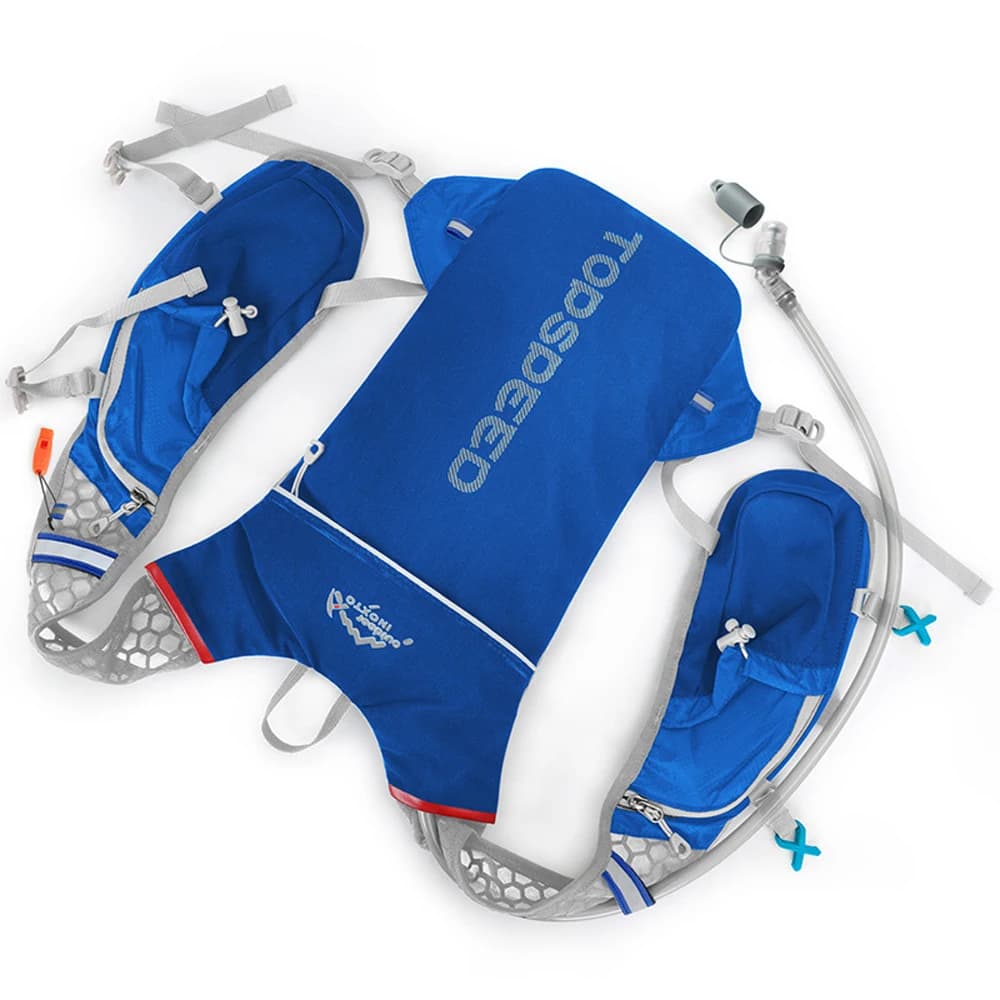 Zaino da Corsa Ultraleggero 5L con Sacca Idratazione per Trail Running, Maratona e Ciclismo, Opzione Borraccia Morbida 500ml