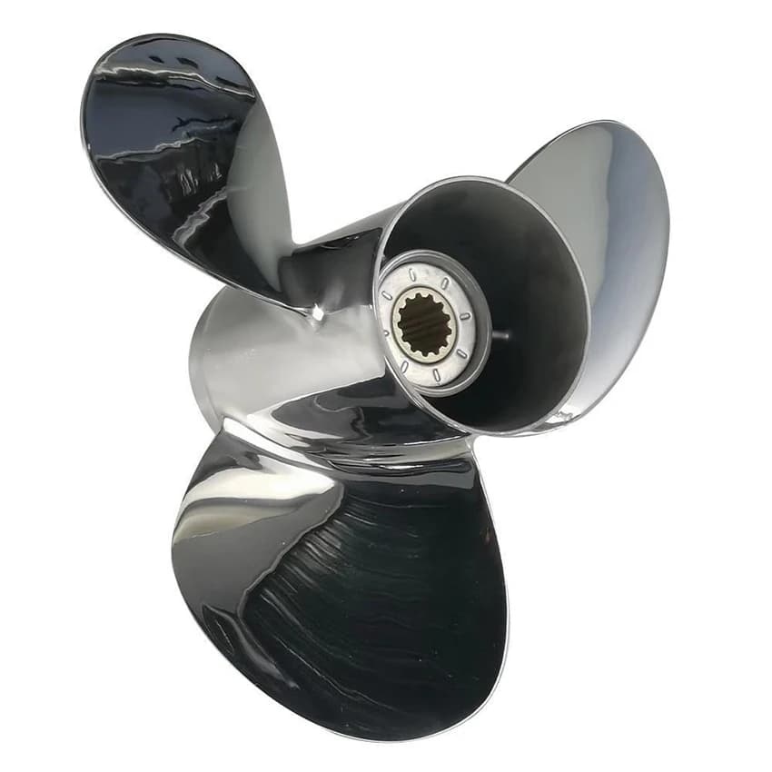 Per Yamaha 25-60HP Qualità Motore Fuoribordo Elica In Acciaio Inox 11 5/8X11-G 3/8X12-G 1/8X13-G 1/4X14-G 11X15-G 10 1/4X16-G