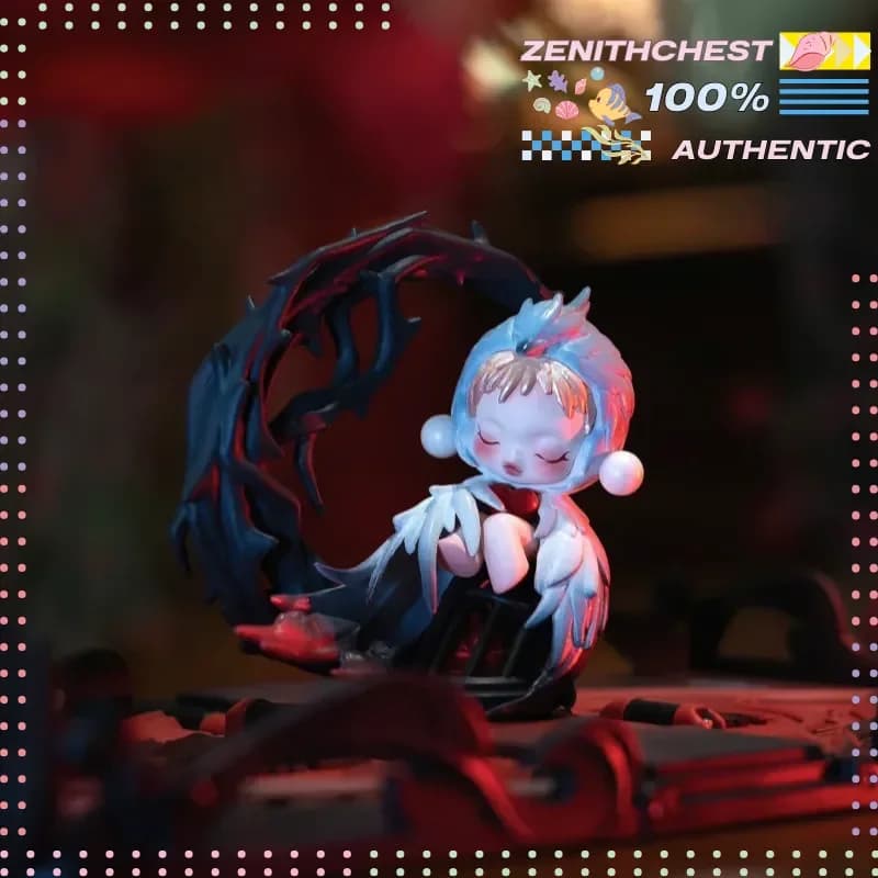 Authenti POP MART Regalo per te Serie di biglietti d'auguri Scatola cieca Kawaii Room Decor Scatola misteriosa da collezione per San Valentino