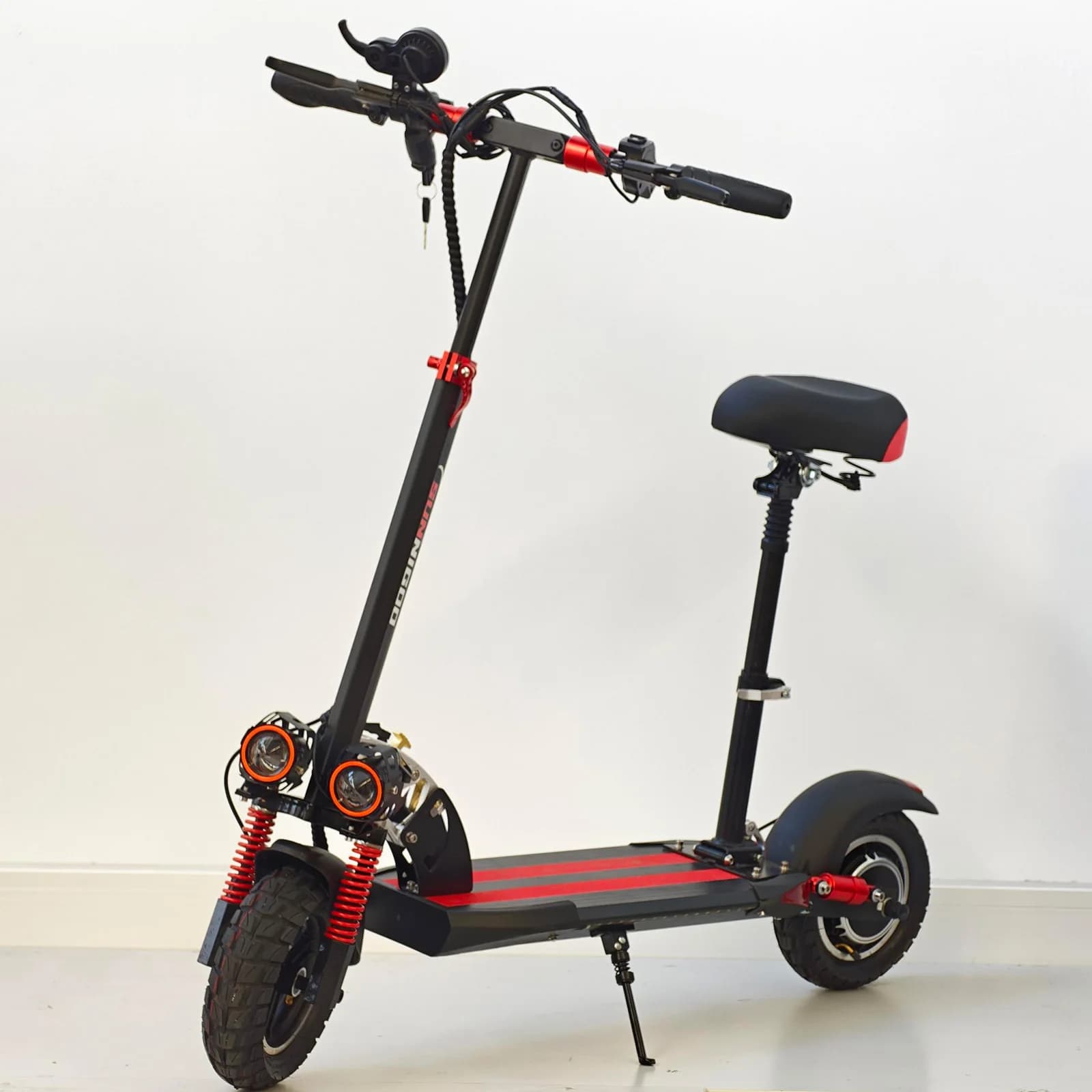 Monopattino Elettrico SUNNIGOO N3MAX Ricondizionato per Adulti, Usato, Motore 800W, 48V 13Ah, Ruote da 10 Pollici, E-Scooter Fuoristrada con Sedile,