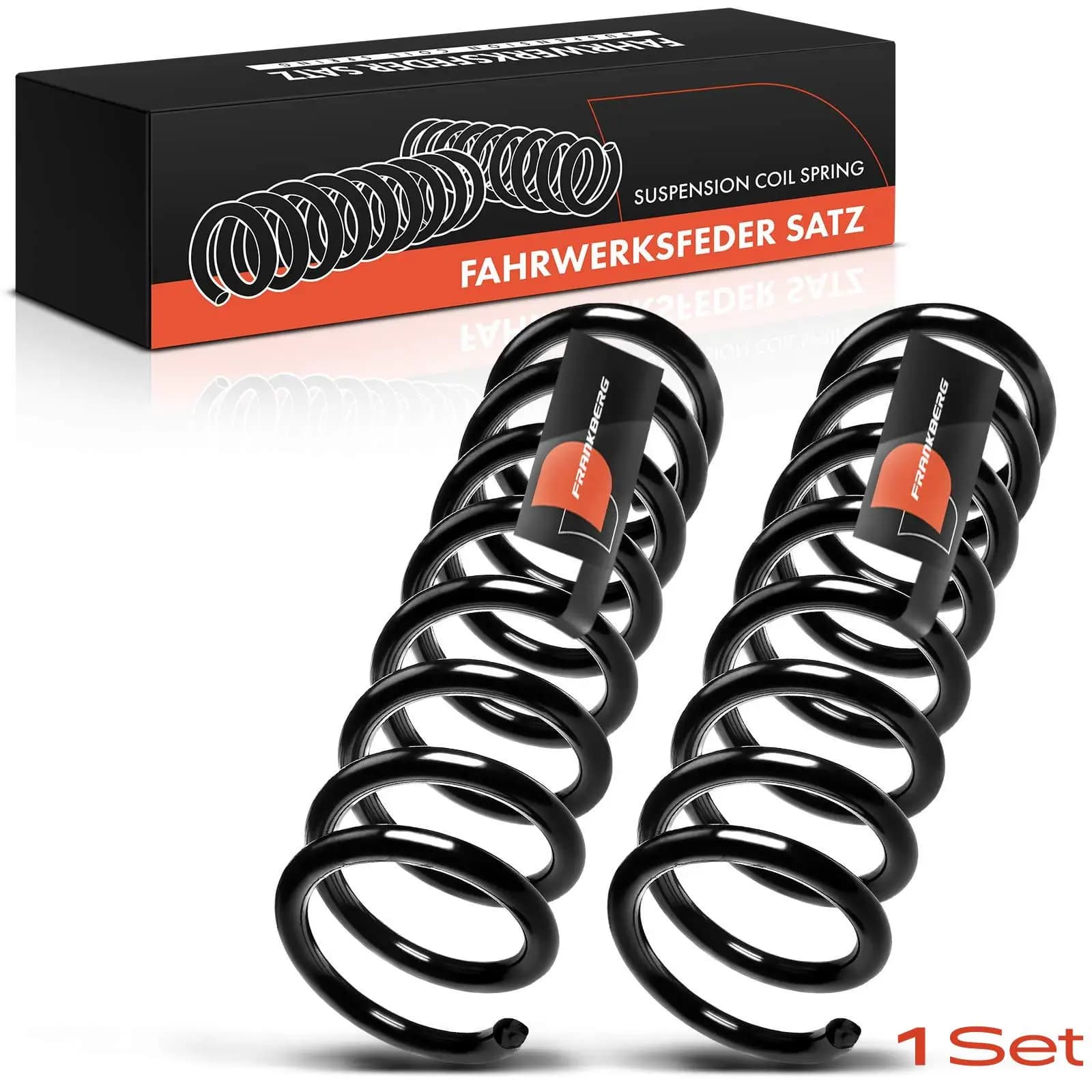 Frankberg 2x Molla per Telaio Assale Anteriore per Mercedes-Benz Classe C W202 S202 SLK R170 1996-2004 RA1465 RA1463 RA1468 A1703210004