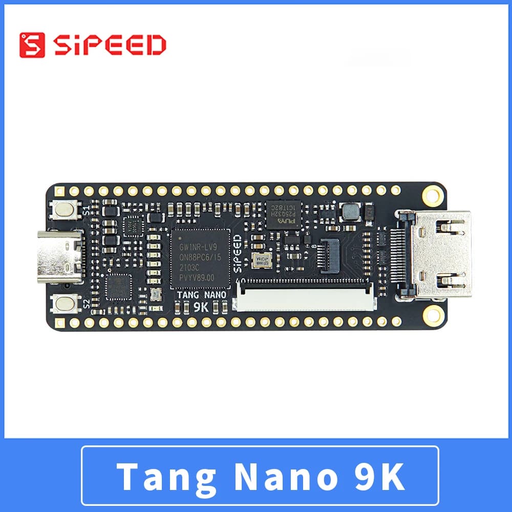Scheda di sviluppo FPGA Sipeed Tang Nano 9K GOWIN GW1NR-9 RISC-V HDMI