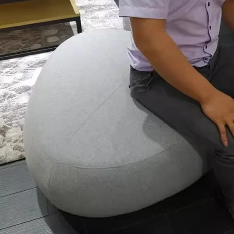 Sgabello nordico sgabello per piedi moda ottomano creativo a forma speciale ciottolo multifunzionale grande mobili per la casa Design portatile