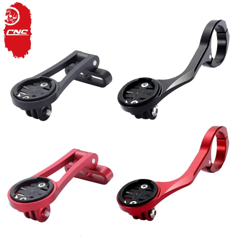 Supporto per cronometro per bicicletta MTB manubrio anteriore per bici supporto per tachimetro GPS per supporto per computer da bici Garmin Bryton